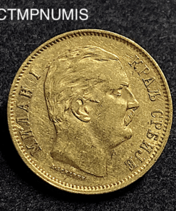 ,MONNAIE,SERBIE,10,DINARA,1882,