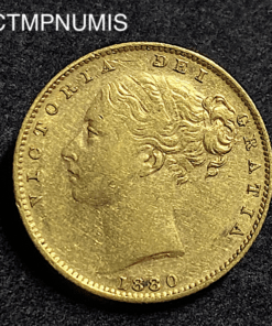 ,MONNAIE,AUSTRALIE,SOUVERAIN,VICTORIA,OR,1880,SYDNEY,