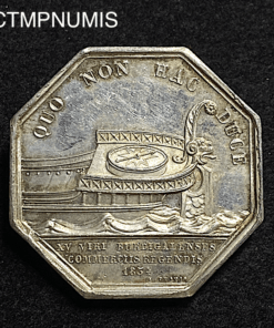 ,JETON,ARGENT,LOUIS,PHILIPPE,COMMERCE,1834,BORDEAUX,