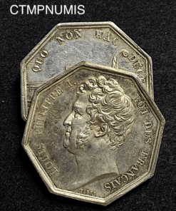 ,JETON,ARGENT,LOUIS,PHILIPPE,COMMERCE,1834,BORDEAUX,