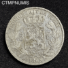 ,MONNAIE,BELGIQUE,5,FRANCS,ARGENT,1865,