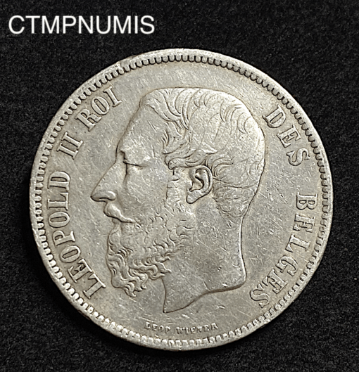 ,MONNAIE,BELGIQUE,5,FRANCS,1868,TRANCHE,INVERSEE,