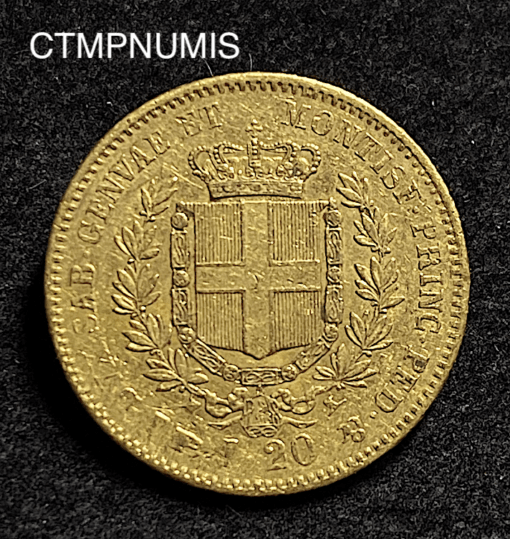 ,MONNAIE,ITALIE,20,LIRE,OR,1861,TURIN,