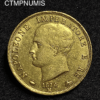 ,MONNAIE,ITALIE,40,LIRE OR,NAPOLEON,1814,MILAN,