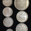 ,MONNAIE,SEMEUSE,TURIN,CERES,LOT,ARGENT,