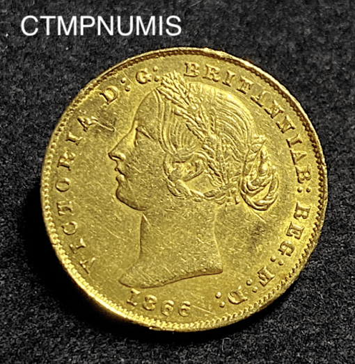,MONNAIE,AUSTRALIE,1,SOUVERAIN,OR,VICTORIA,1866,