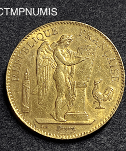 ,MONNAIE,100,FRANCS,OR,GENIE,1886,