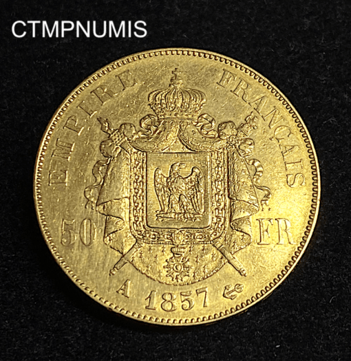 ,MONNAIE,50,FRANCS,OR,NAPOLEON,III,1857,