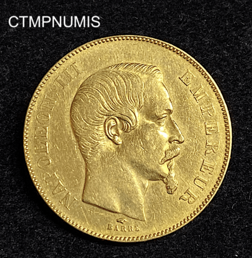 ,MONNAIE,50,FRANCS,OR,NAPOLEON,III,1857,