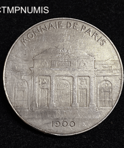 ,MEDAILLE,ARGENT,MONNAIE,PARIS,EXPO,1900,
