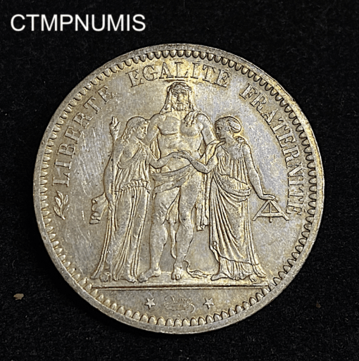 ,MONNAIE,5,FRANCS,ARGENT,HERCULE,1873,