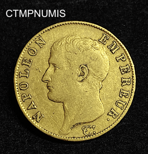 ,MONNAIE,40,FRANCS,OR,NAPOLEON,AN,13,