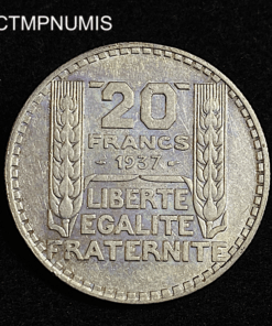 ,MONNAIE,20,FRANCS,OR,TURIN,1937,