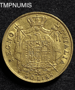 ,MONNAIE,ITALIE,40,LIRE,OR,NAPOLEON,1812,M,MILAN,