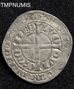 ,MONNAIE,FEODALE,FLANDRES,BLANC,ARGENT,LOUIS,MAELE,