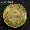 ,MONNAIE,20,FRANCS,OR,NAPOLEON,AN,13,