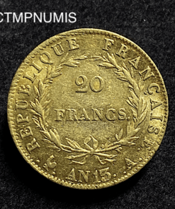 ,MONNAIE,20,FRANCS,OR,NAPOLEON,AN,13,