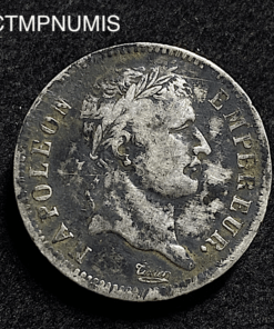 ,MONNAIE,1,FRANC,ARGENT,NAPOLEON,1812,I,LIMOGES,