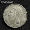 ,MONNAIE,BELGIQUE,50,CENTIMES,ARGENT,1866,
