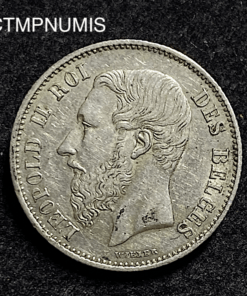 ,MONNAIE,BELGIQUE,50,CENTIMES,ARGENT,1866,
