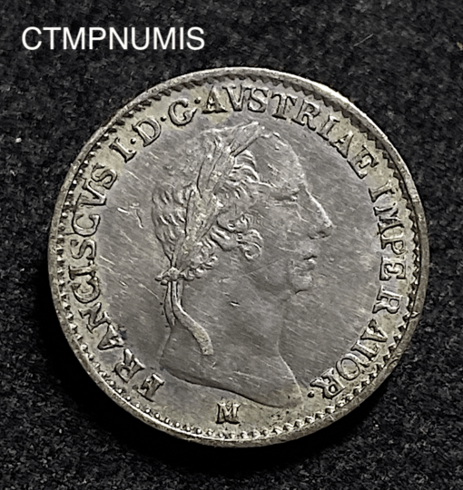 ,MONNAIE,ITALIE,LOMBARDIE,VENISE,1/4,LIRE,1822,