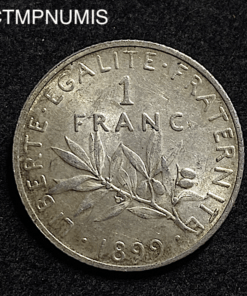 ,MONNAIE,1,FRANC,ARGENT,SEMEUSE,1899,
