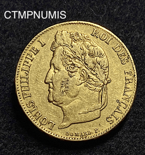 ,MONNAIE,20,FRANCS,OR,LOUIS,PHILIPPE,1840,