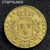 ,MONNAIE,20,FRANCS,OR,LOUIS,XVIII,1814,BAYONNE,