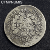,MONNAIE,REVOLUTION,5,FRANCS,AN,10,BORDEAUX,