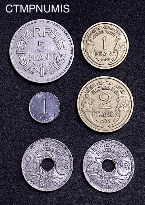,LOT,MONNAIE,FRANCAISE,DATES,RARES,