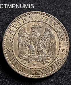 ,MONNAIE,2,CENTIMES,NAPOLEON,III,1854,MARSEILLE,