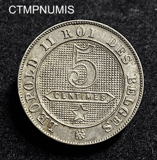 ,MONNAIE,BELGIQUE,10,CENTIMES,1898,