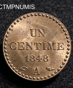 ,MONNAIE,UN,CENTIME,DUPRE,1848,