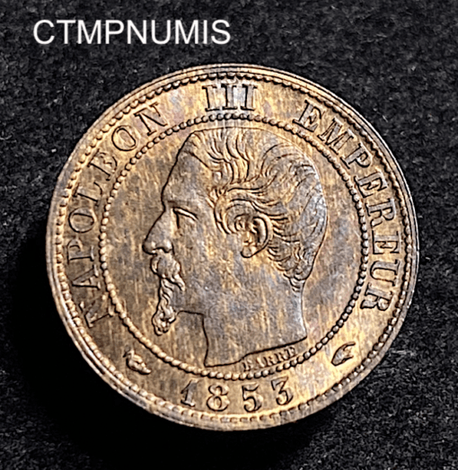 ,MONNAIE,1,CENTIME,NAPOLEON,1853,