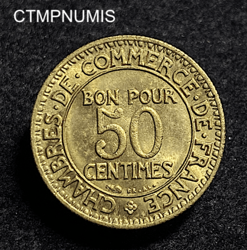 ,MONNAIE,50,CENTIMES,DOMARD,1922,SPL,