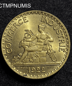 ,MONNAIE,2,FRANCS,DOMARD,1922,OUVERT,FERME,