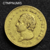 ,MONNAIE,ITALIE,40,LIRE,OR,1822,TURIN,