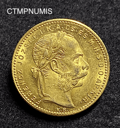 ,MONNAIE,HONGRIE,20,FRANCS,8,FORINT,1881,