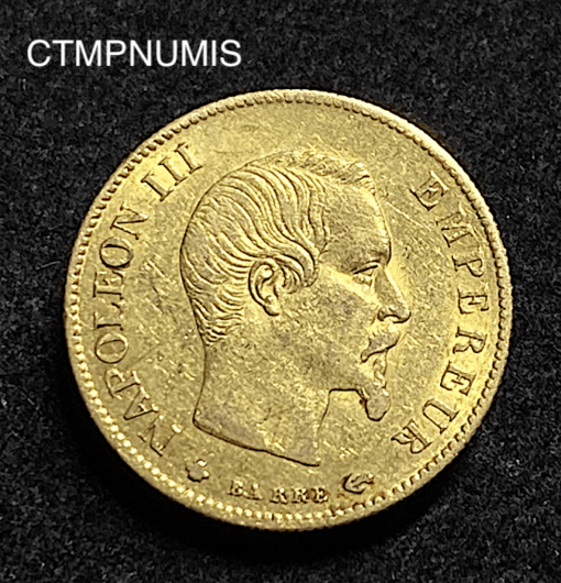 ,MONNAIE,10,FRANCS,OR,NAOLEON,1860,BB,STRASBOURG,