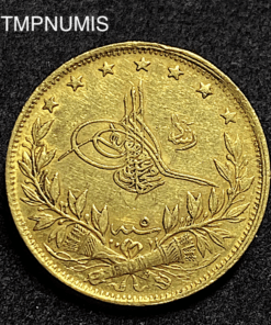 ,MONNAIE,TURQUIE,100,PIASTRES,OR,1327,