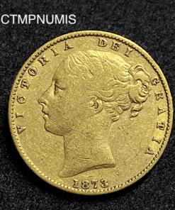 ,MONNAIE,AUSTRALIE,1,SOUVERAIN,OR,1873,SYDNEY,