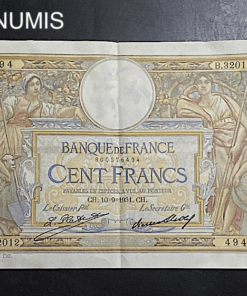 ,BILLET,FRANCAIS,100,FRANCS,L,O,MERSON,10,9,1931,SUP,