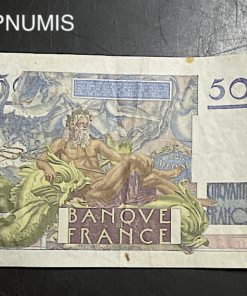 ,BILLET,50,FRANCS,LE,VERRIER,7,6,1951,