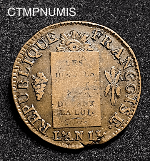 ,MONNAIE,1,SOL,AUX,BALANCES,1793,L,BAYONNE,