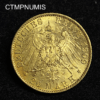 ,MONNAIE,ALLEMAGNE,20,MARK,OR,PRUSSE,1909,