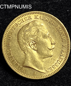 ,MONNAIE,ALLEMAGNE,PRUSSE,20,MARK,OR,1901,