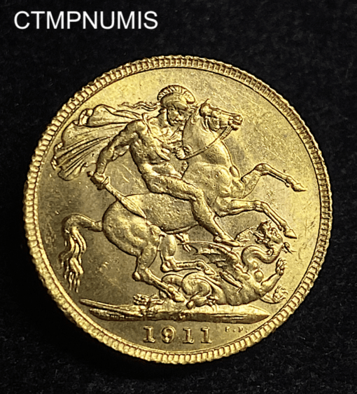 ,MONNAIE,CANADA,1,SOUVERAIN,OR,1911,C,