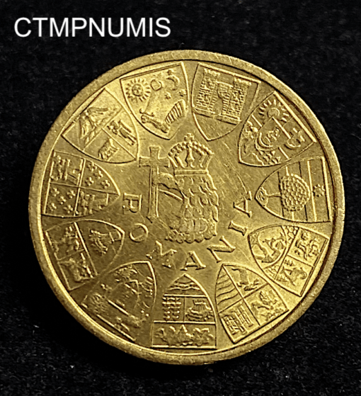 ,MONNAIE,ROUMANIE,20,LEI,1944,ROIS,