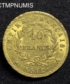 ,MONNAIE,40,FRANCS,OR,NAPOLEON,1812,