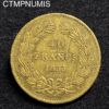 ,MONNAIE,40,FRANCS,OR,LOUIS,PHILIPPE,1833,
